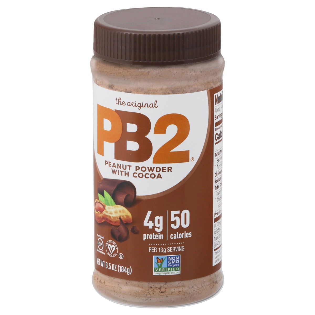 slide 3 of 9, PB2 With Cocoa Peanut Powder 6.5 oz, 6.5 oz