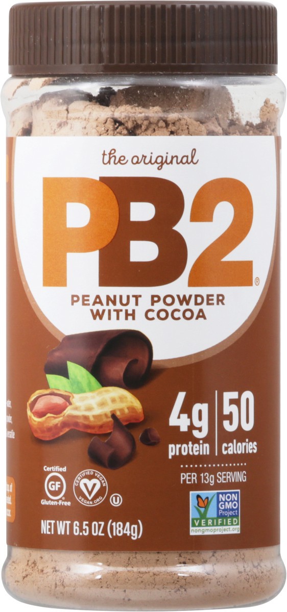 slide 6 of 9, PB2 With Cocoa Peanut Powder 6.5 oz, 6.5 oz