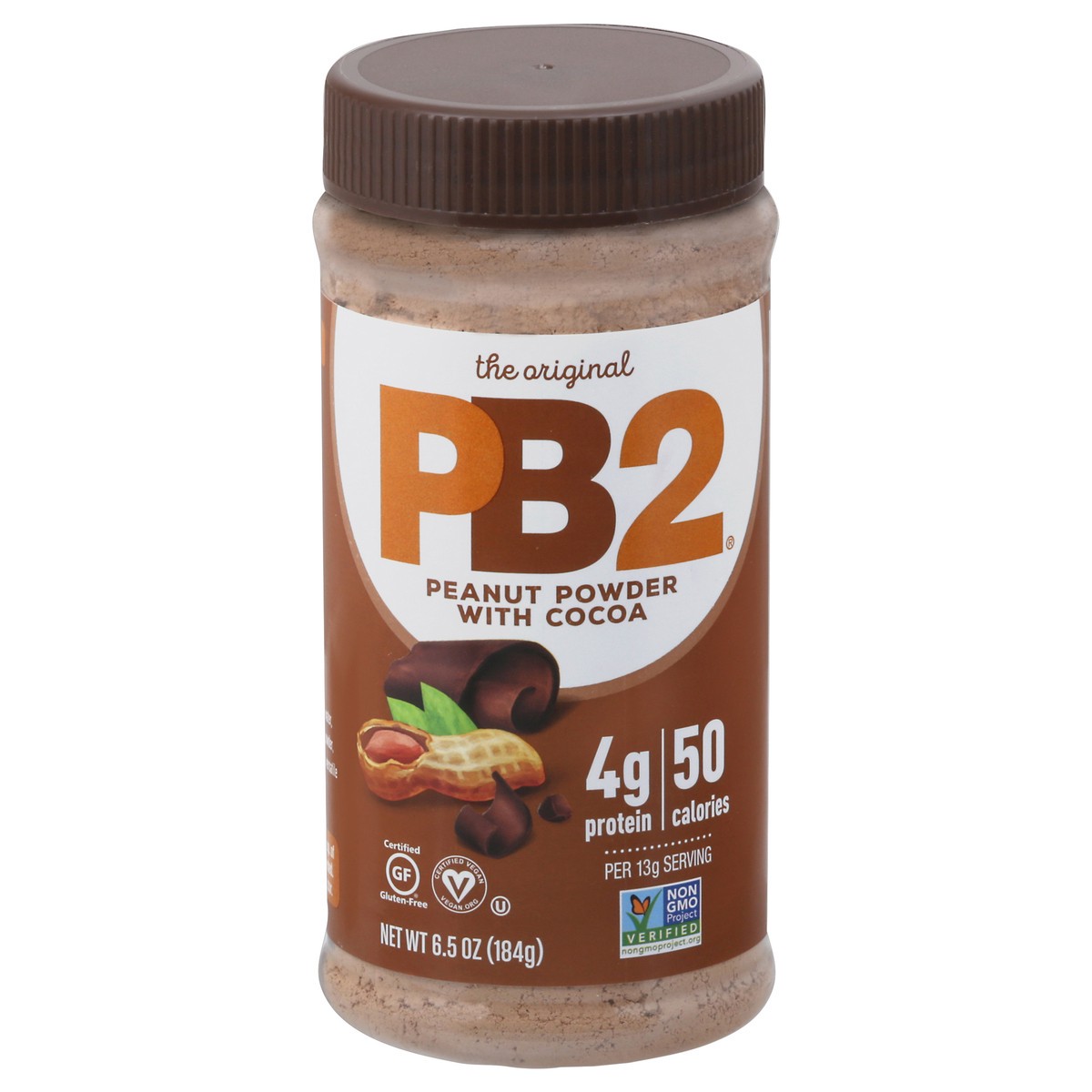 slide 1 of 9, PB2 With Cocoa Peanut Powder 6.5 oz, 6.5 oz