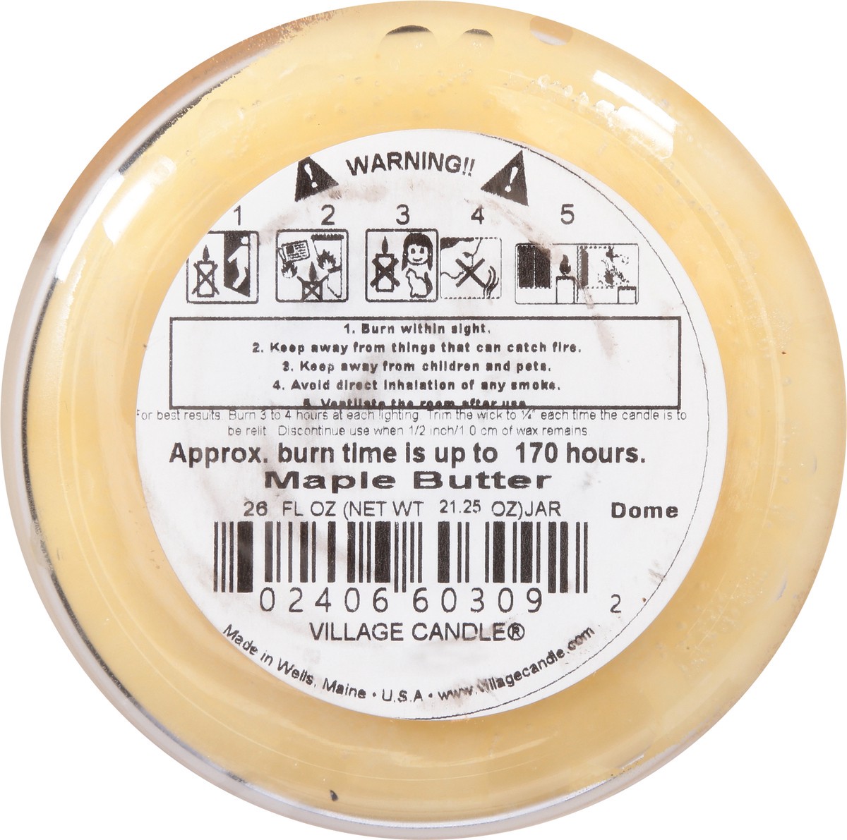 slide 4 of 9, Village Candle Maple Butter Candle 1 ea, 1 ct