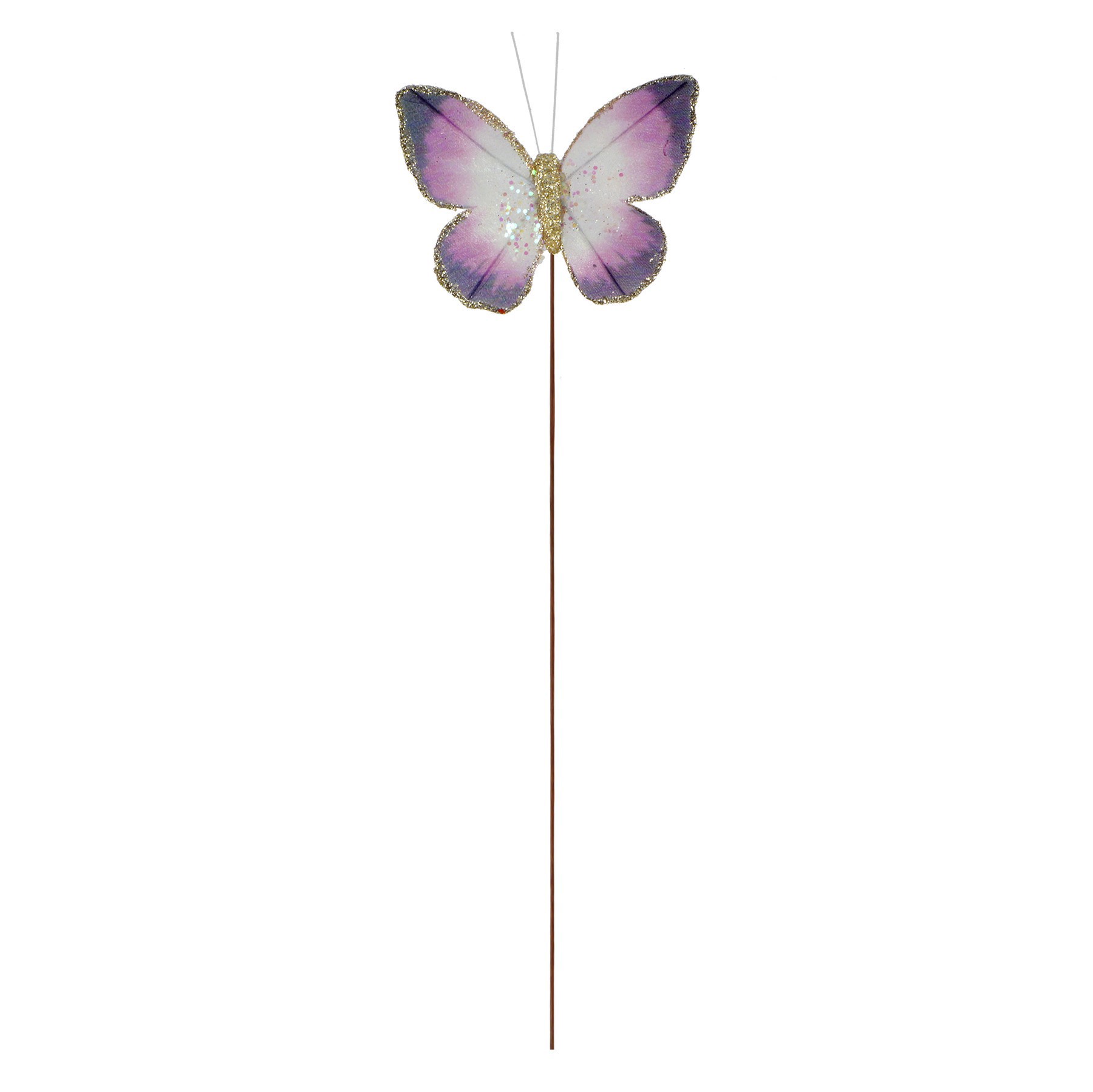 slide 2 of 2, Purple & Lavender Glitter Butterflies, 3ct. By Ashland, 3 ct