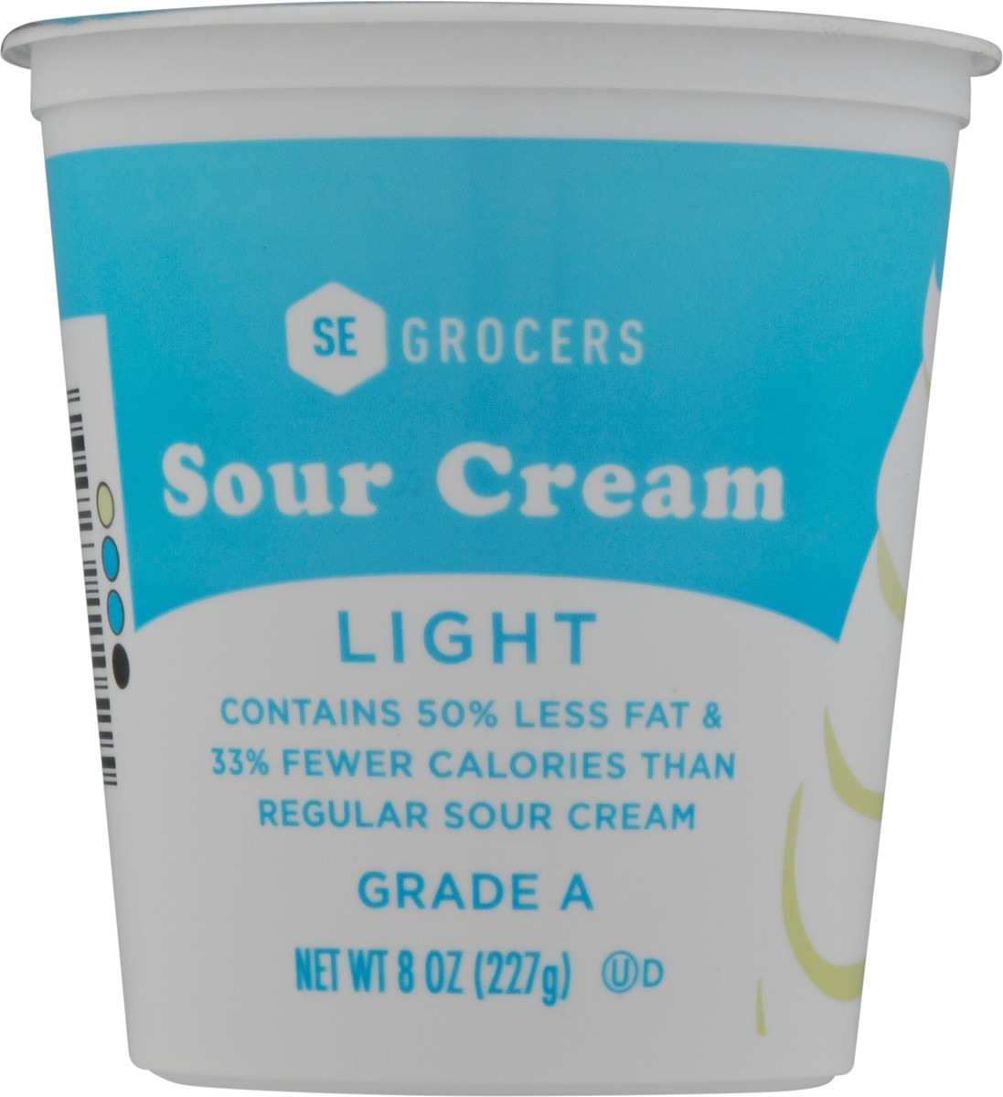 slide 8 of 11, SE Grocers Sour Cream Light, 8 oz