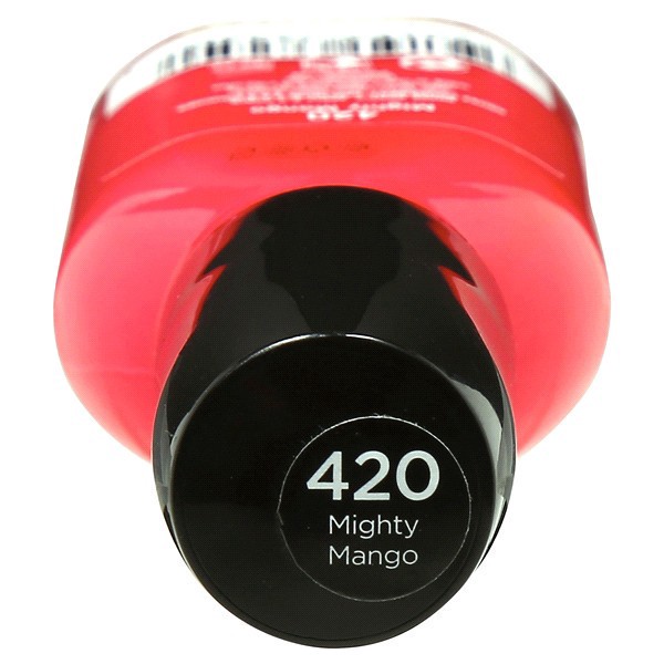slide 3 of 9, Sally Hansen Nail Polish, Mighty Mango 420, 0.45 oz