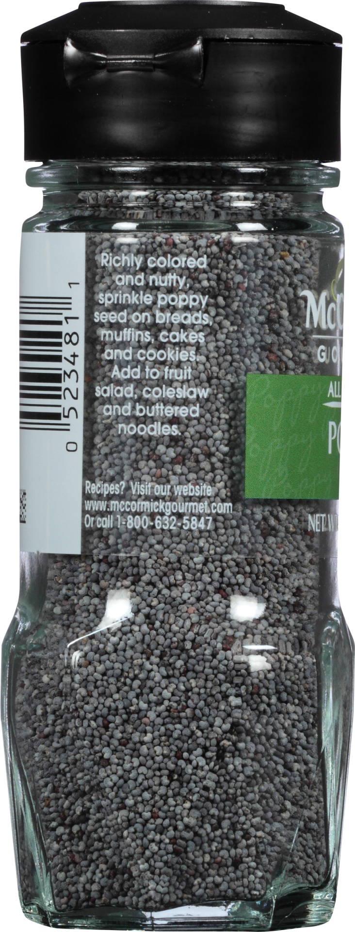 slide 3 of 4, McCormick Gourmet Poppy Seed, 2.12 oz