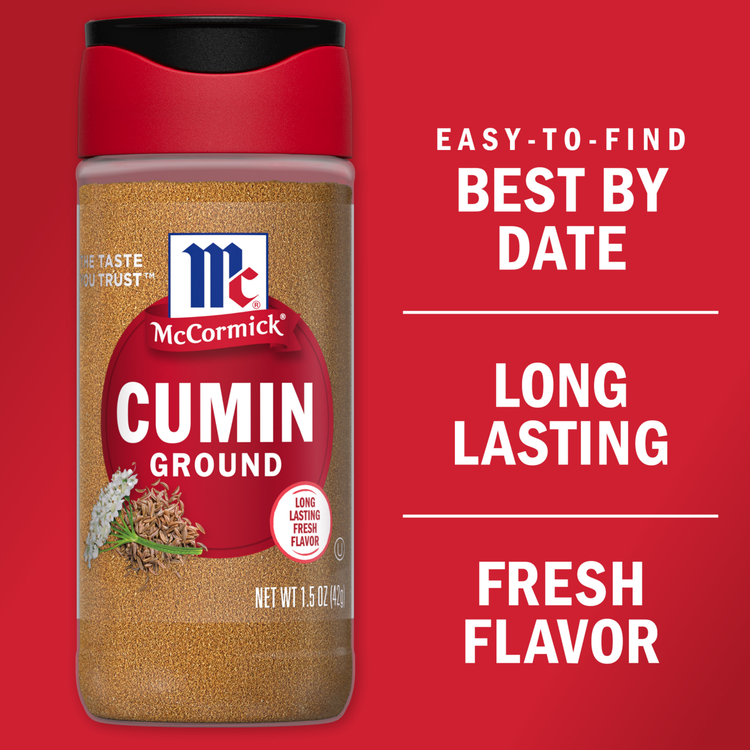 slide 4 of 4, McCormick Cumin - Ground, 1.5 oz, 1.5 oz