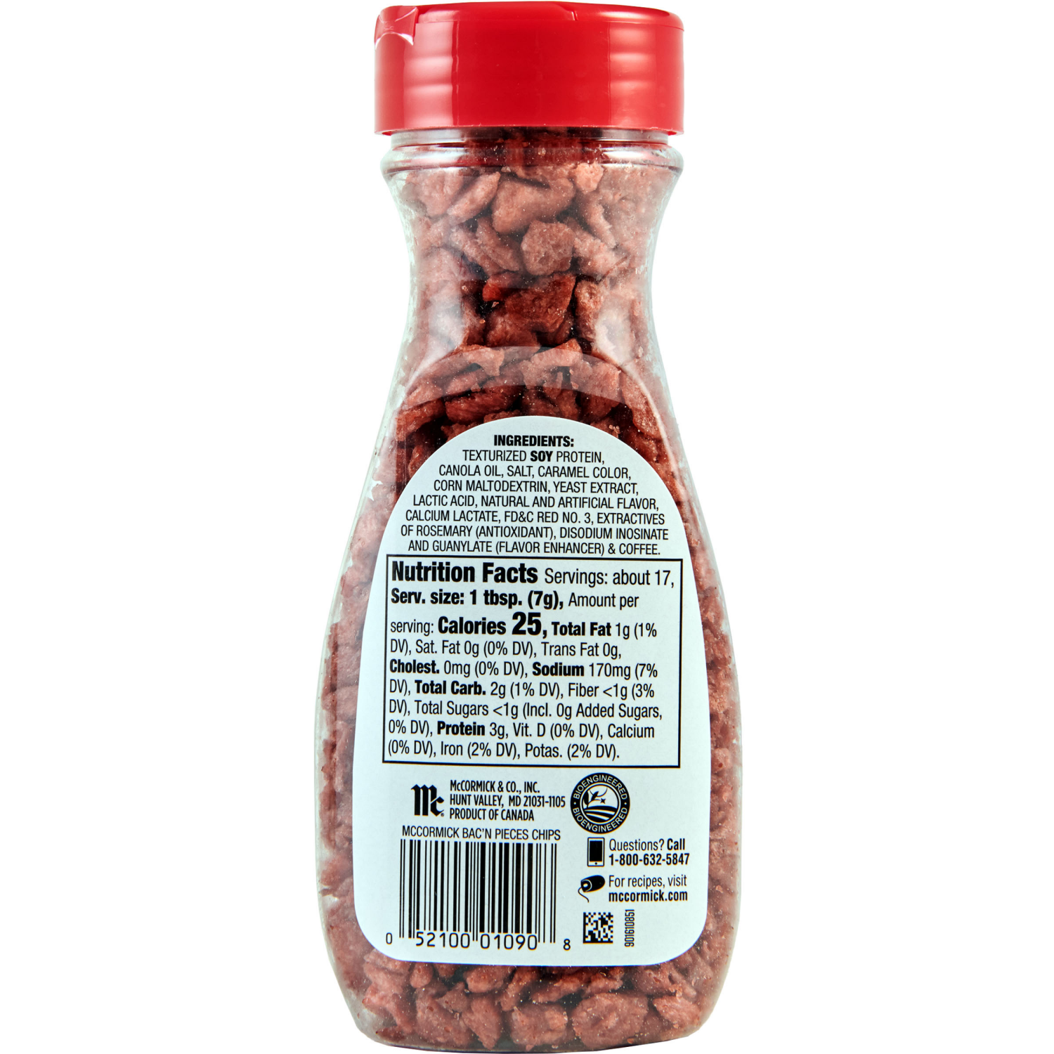 slide 2 of 6, McCormick Imitation Bacon Chips, 4.1 oz, 4.1 oz