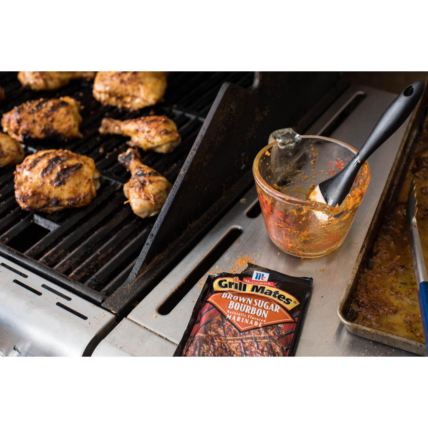slide 3 of 3, McCormick Brown Sugar Bourbon Marinade, 1.25 oz