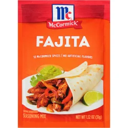 McCormick Fajitas Seasoning Mix Packet