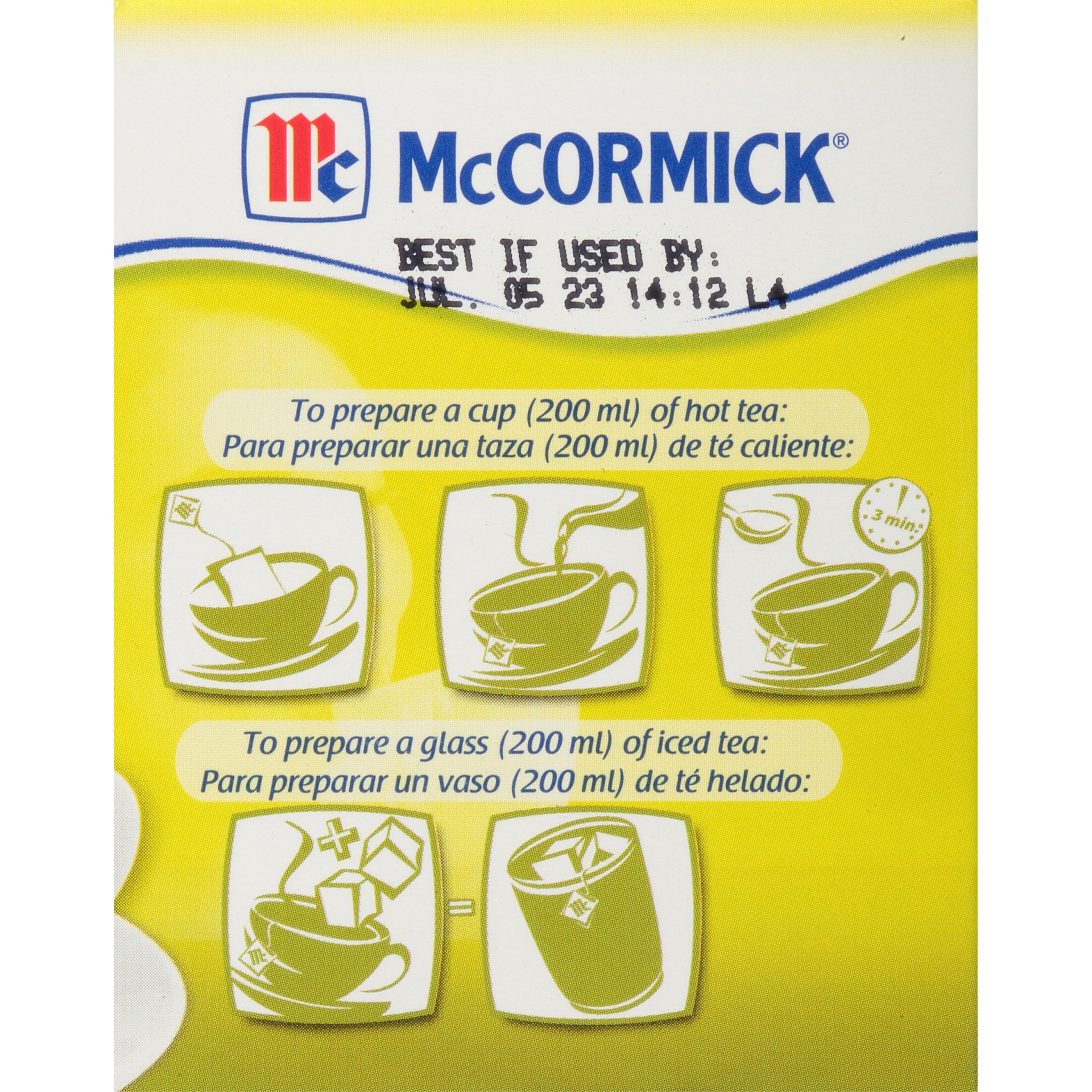 slide 3 of 4, McCormick Caffeine Free Lemongrass Tea Bags, 10 Count Box, 0.35 oz, 0.35 oz