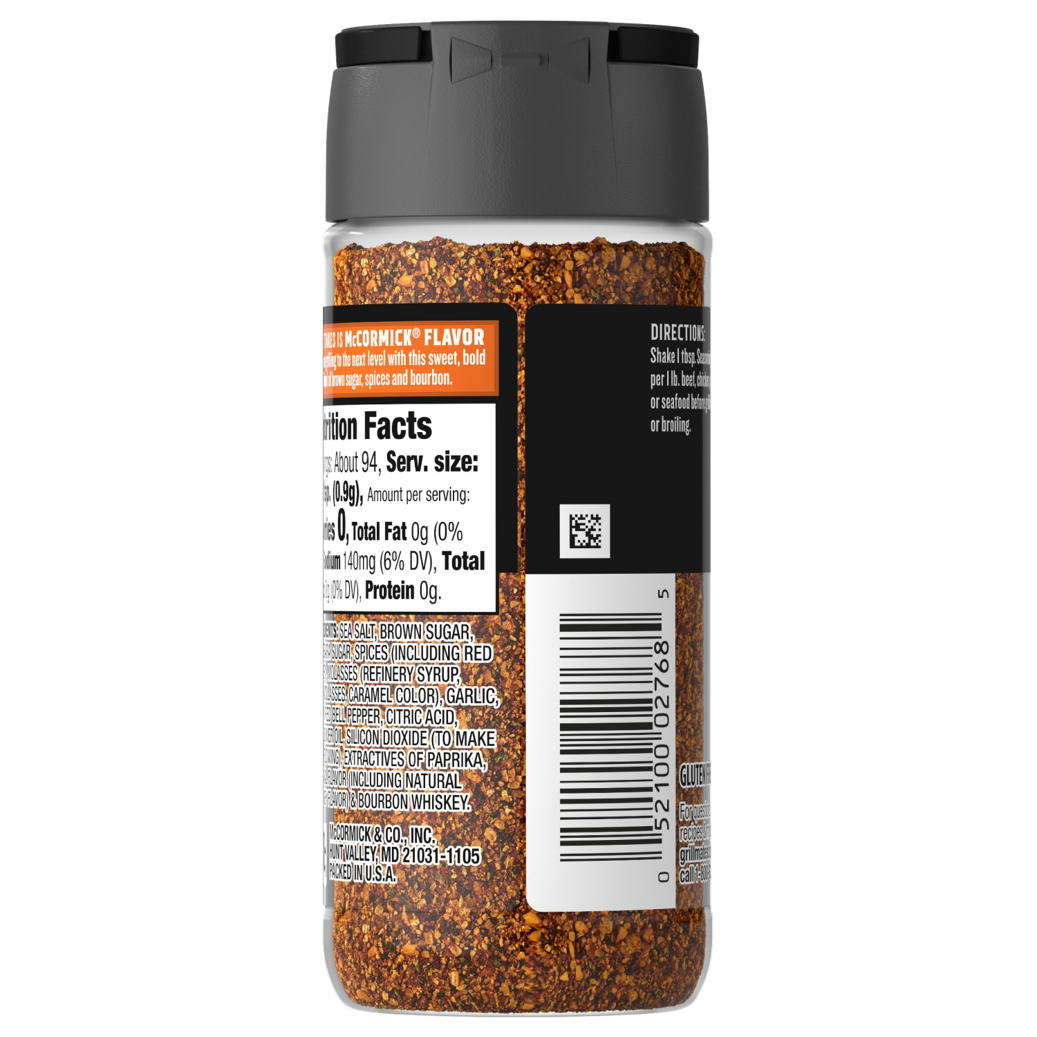 slide 2 of 5, McCormick GRILL MATES Brown Sugar Bourbon Seasoning, 3.0 oz, 3 oz