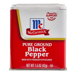 McCormick Pure Ground Black Pepper