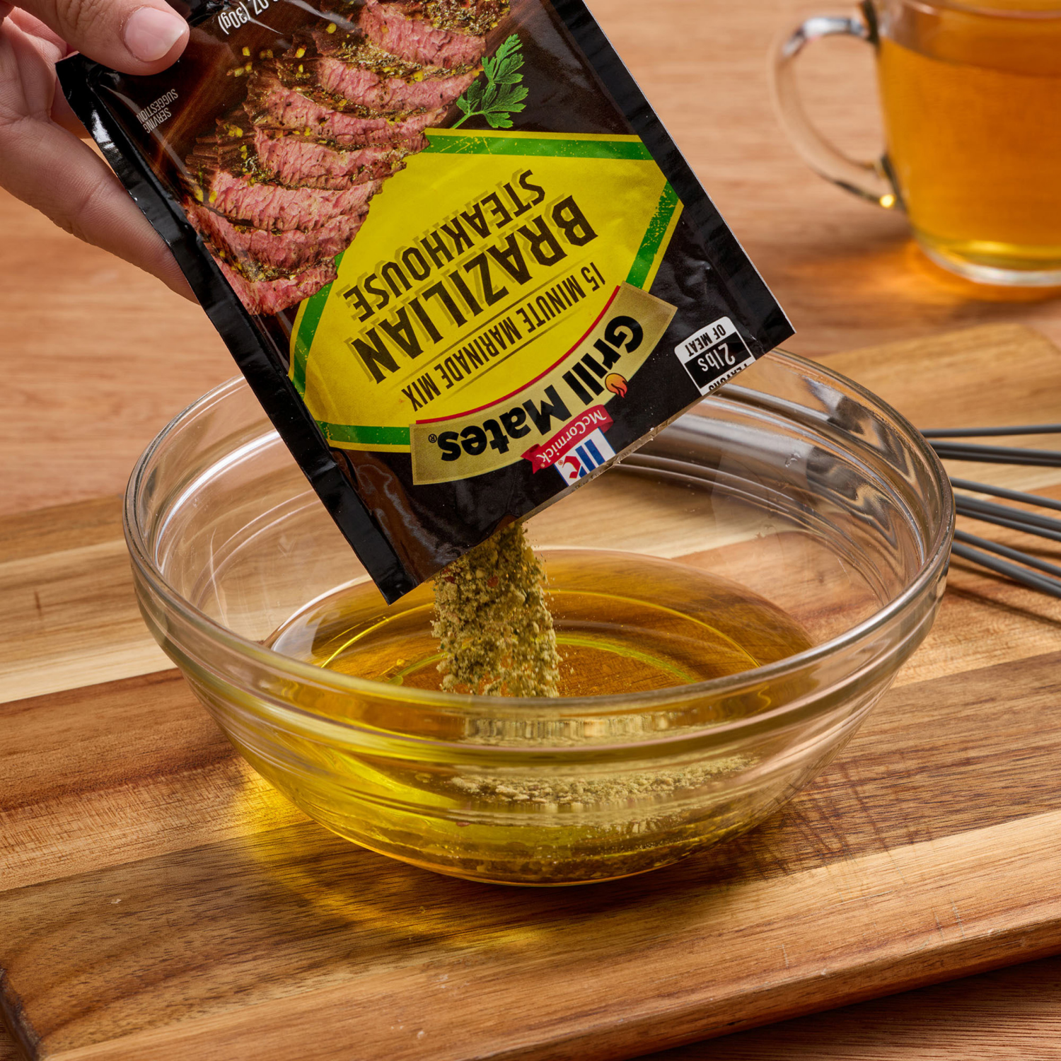 slide 3 of 8, McCormick Grill Mates Marinade Mix - Brazilian Steakhouse, 1.06 oz, 1.06 oz