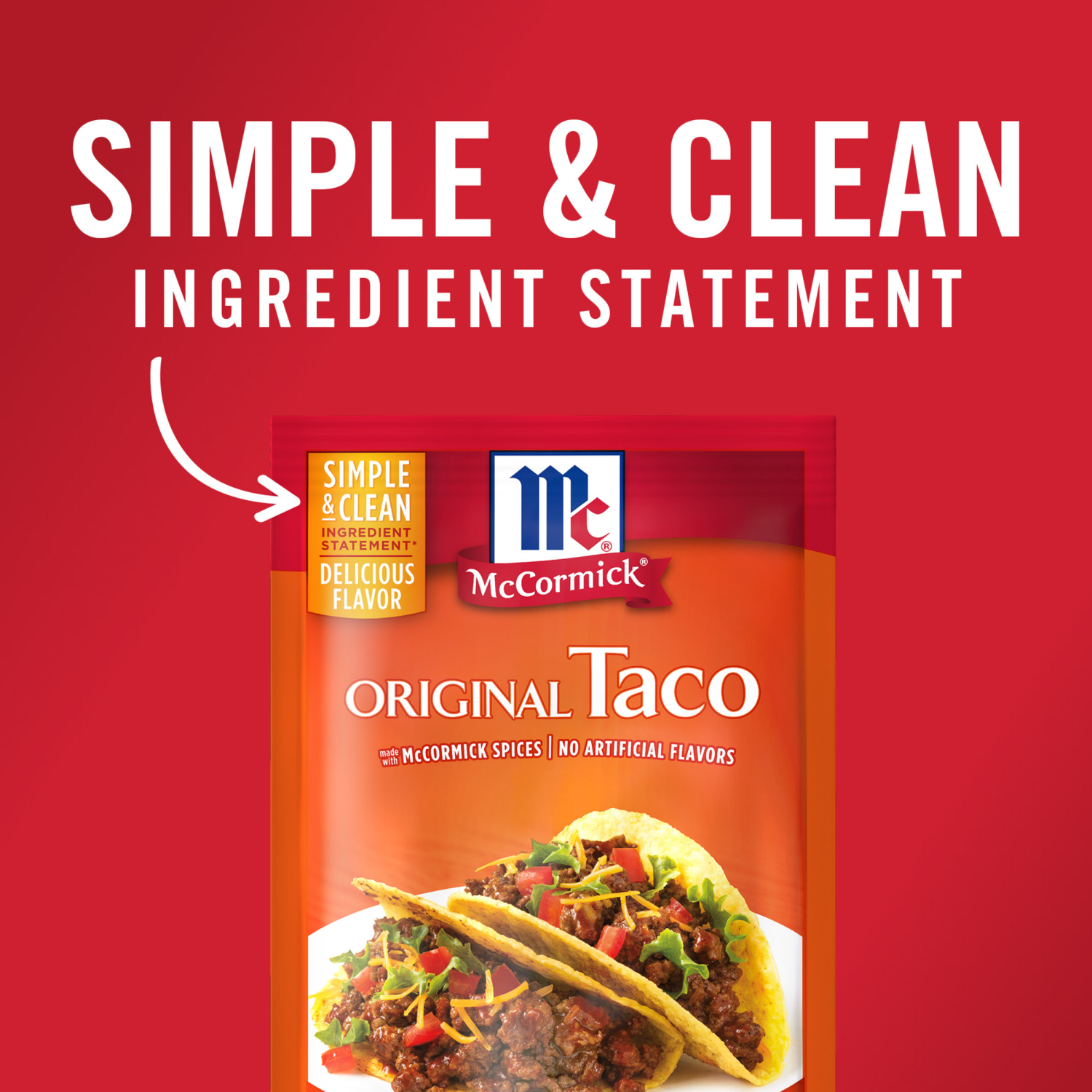 slide 7 of 8, McCormick Taco Seasoning Mix, 1 oz