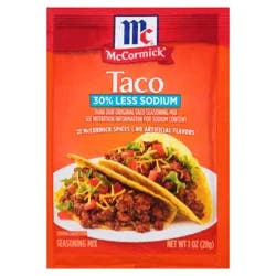 McCormick Taco Seasoning Mix - 30% Less Sodium