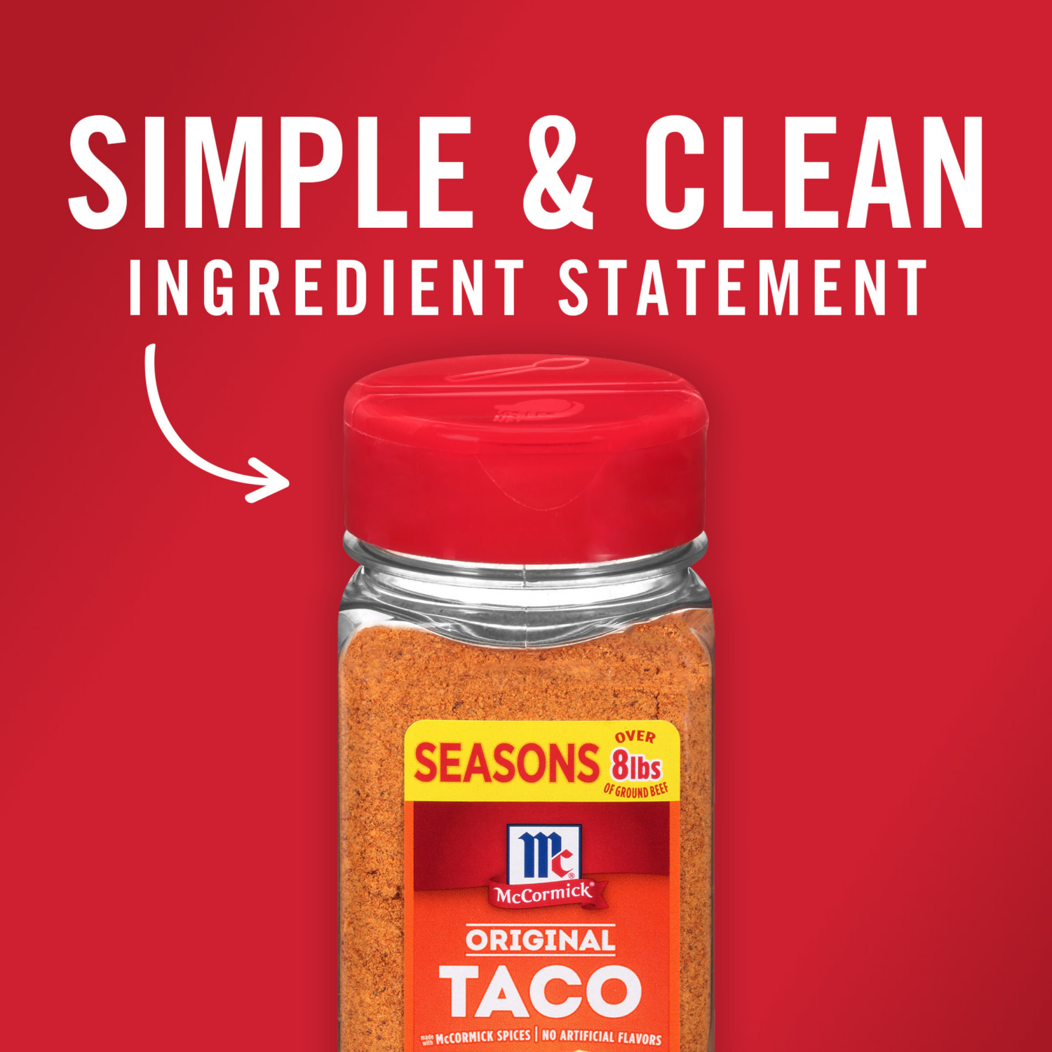 slide 5 of 8, McCormick Taco Seasoning Mix, 8.5 oz, 8.5 oz