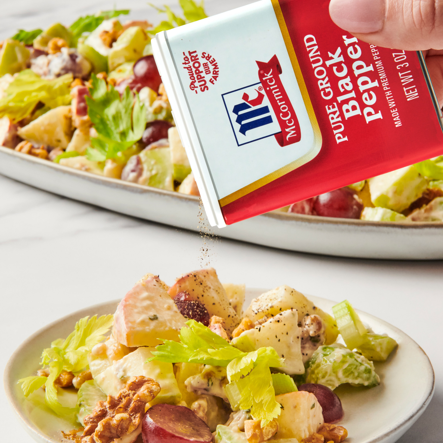 slide 5 of 8, McCormick Pure Ground Black Pepper, 3 oz