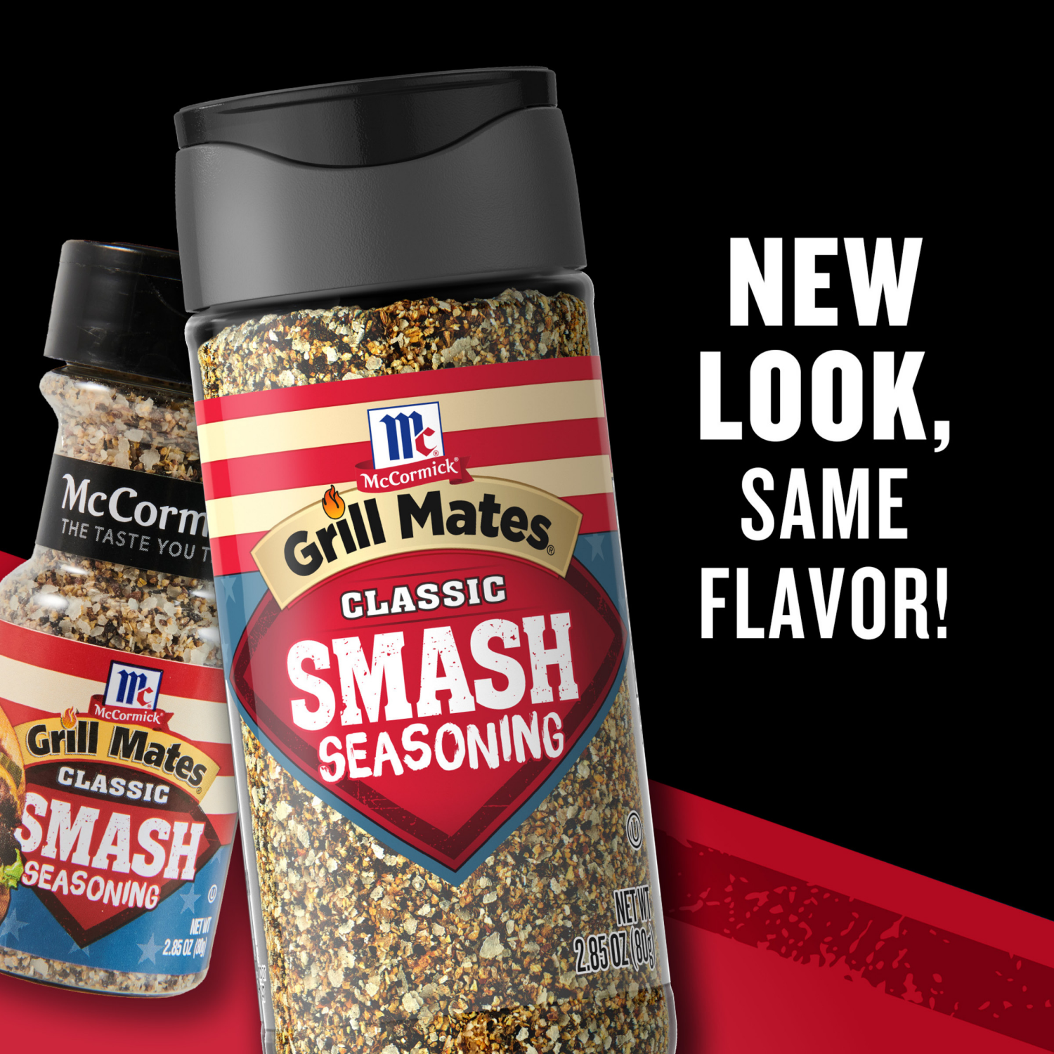 slide 8 of 8, McCormick GRILL MATES Smash Burger Seasoning, 2.85 oz, 2.9 oz