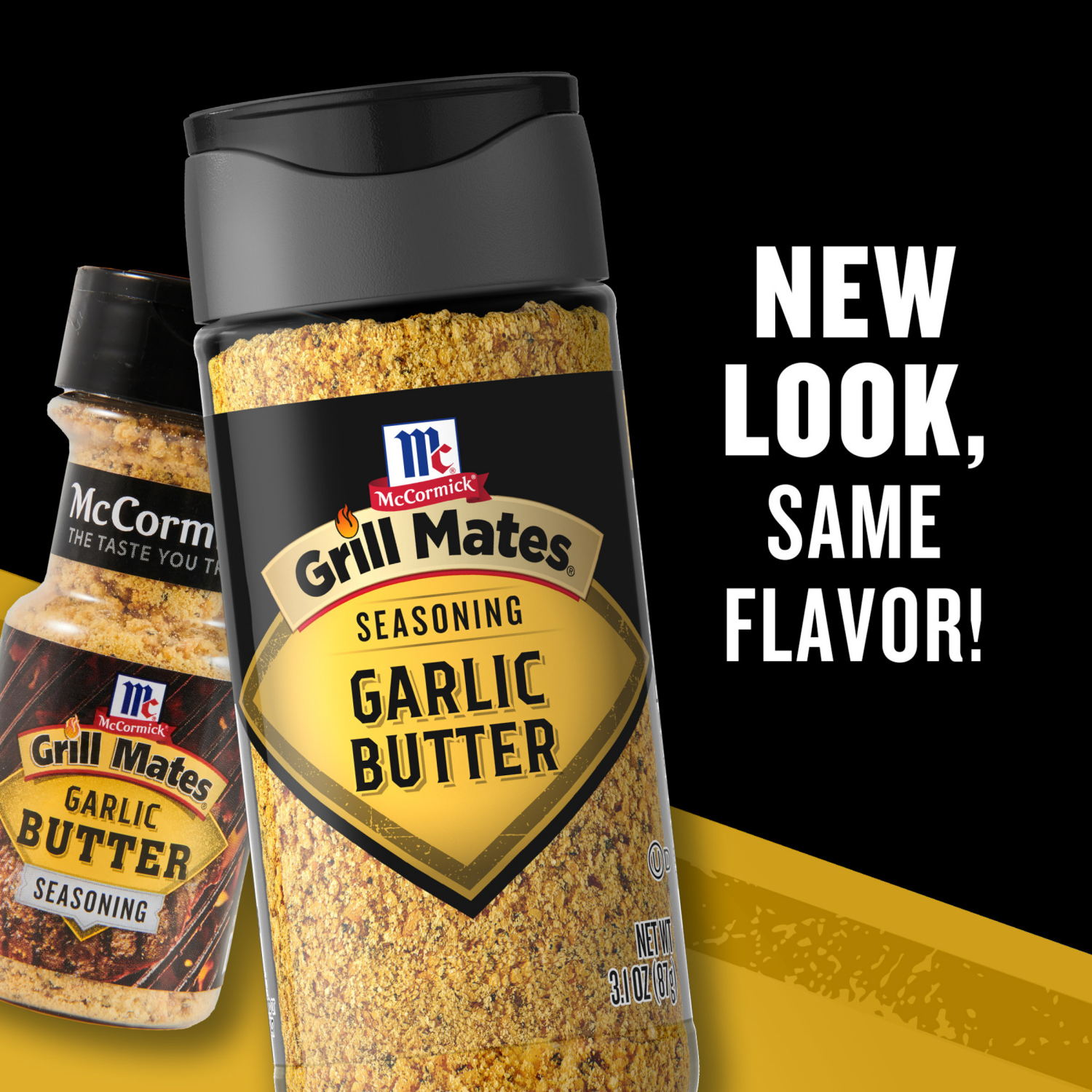 slide 8 of 8, McCormick GRILL MATES Garlic Butter Seasoning, 3.1 oz, 3.1 oz