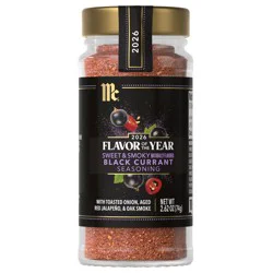 Mccormick Flavor Of The Year Sweet & Smoky Black Currant Seasoning 2.62 Oz