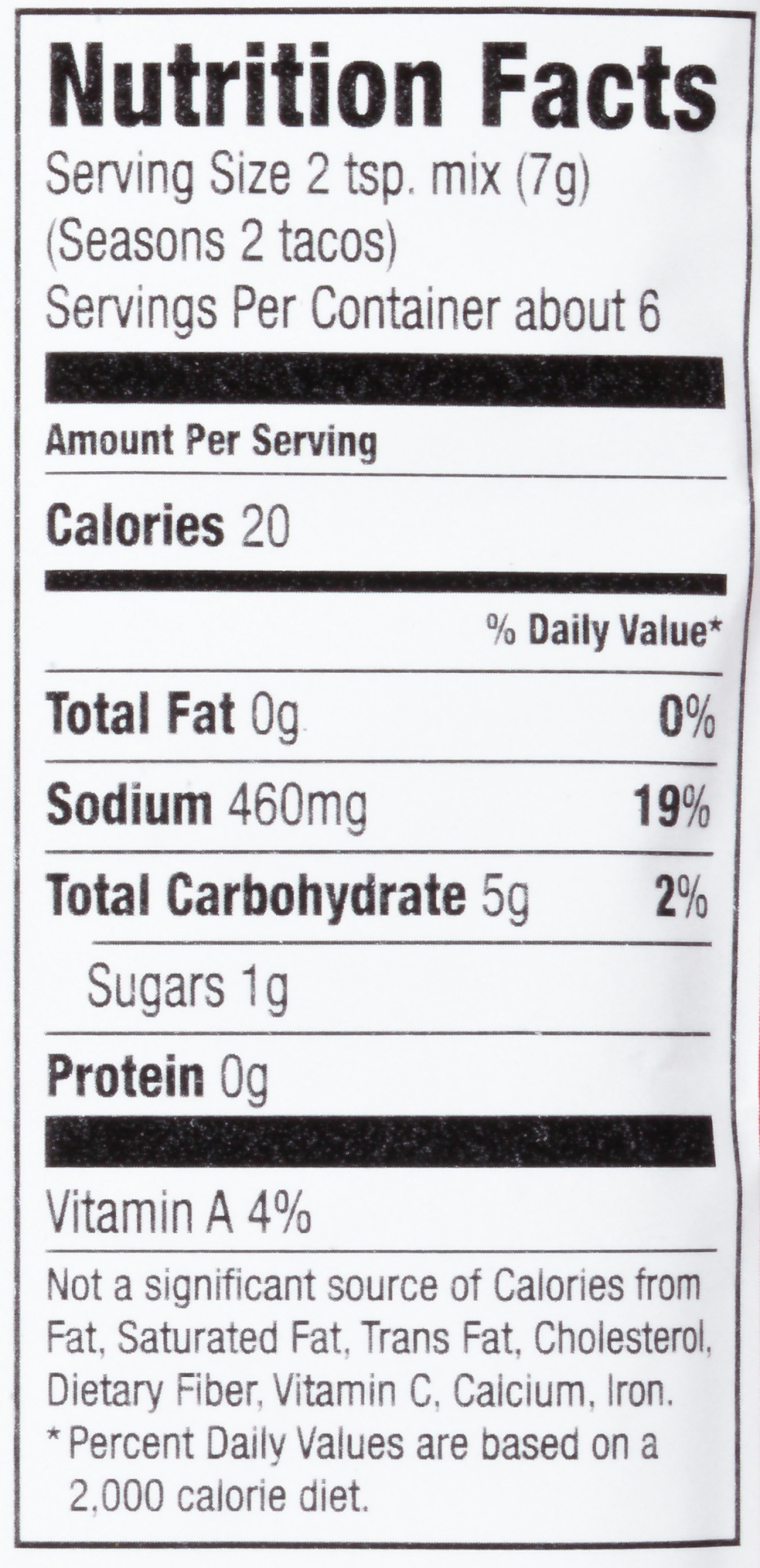 slide 5 of 6, McCormick Mild Taco Seasoning Mix - 1 Oz, 1 oz