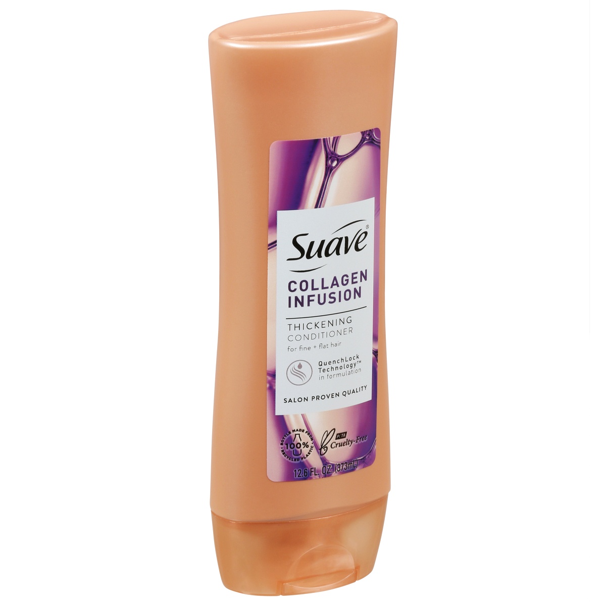 slide 3 of 9, Suave Essentials Collagen Infusion Thickening Conditioner 12.6 fl oz, 12.6 oz