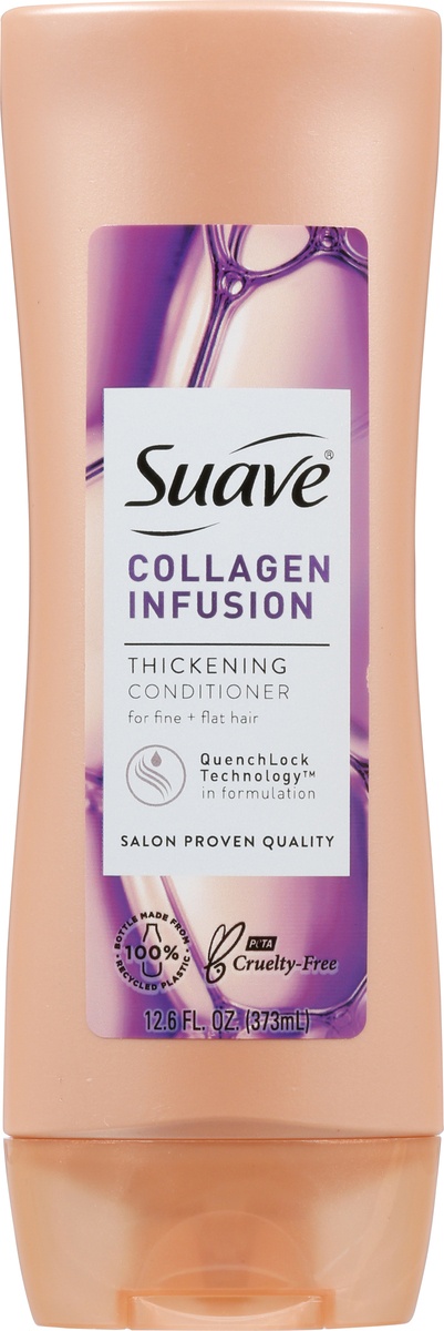 slide 6 of 9, Suave Essentials Collagen Infusion Thickening Conditioner 12.6 fl oz, 12.6 oz