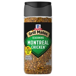 McCormick GRILL MATES 25% Less Sodium Montreal Chicken Seasoning, 2.87 oz