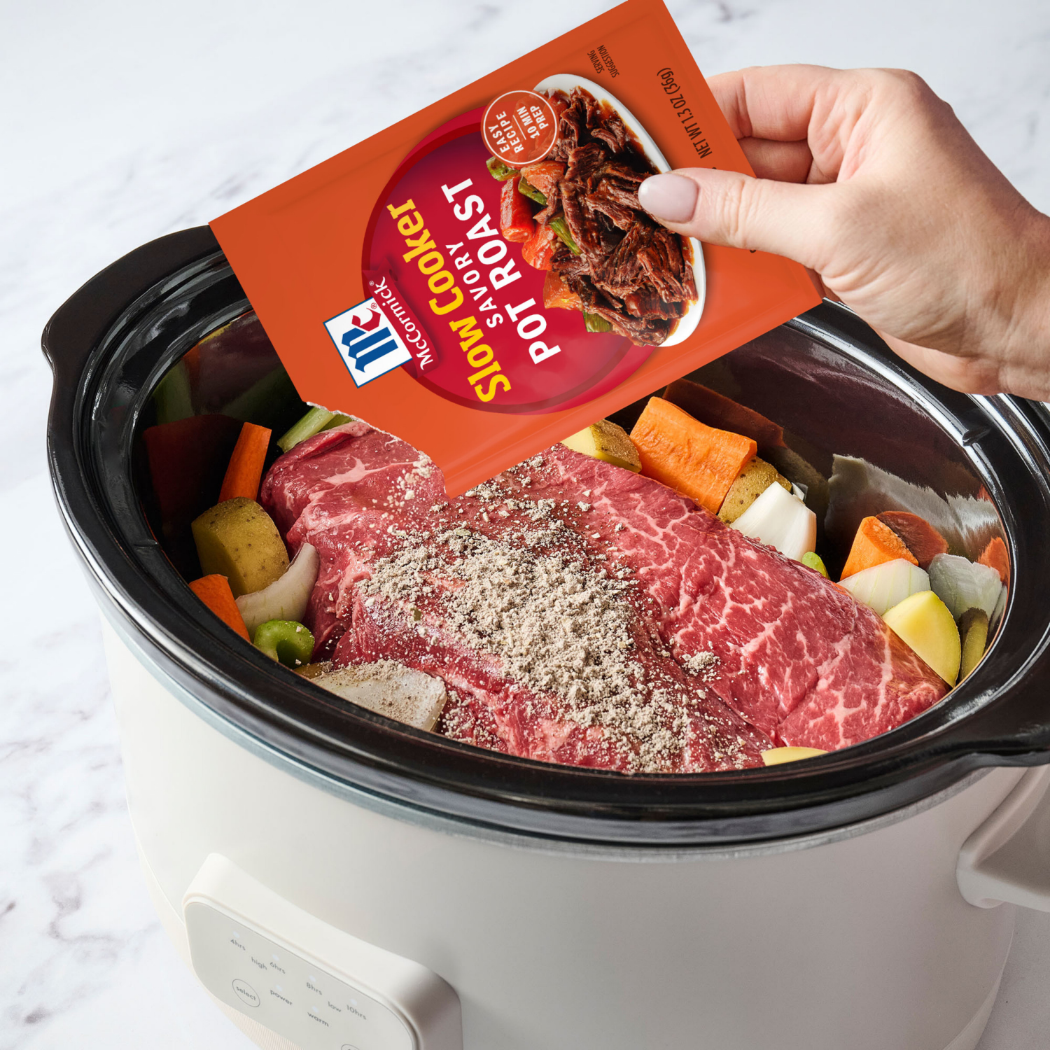 slide 7 of 7, McCormick Savory Pot Roast Seasoning Mix, 1.30 oz