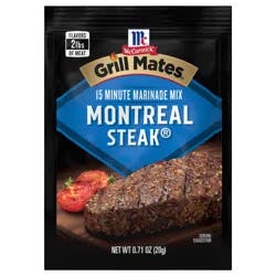 McCormick Montreal Steak Marinade Seasoning Mix