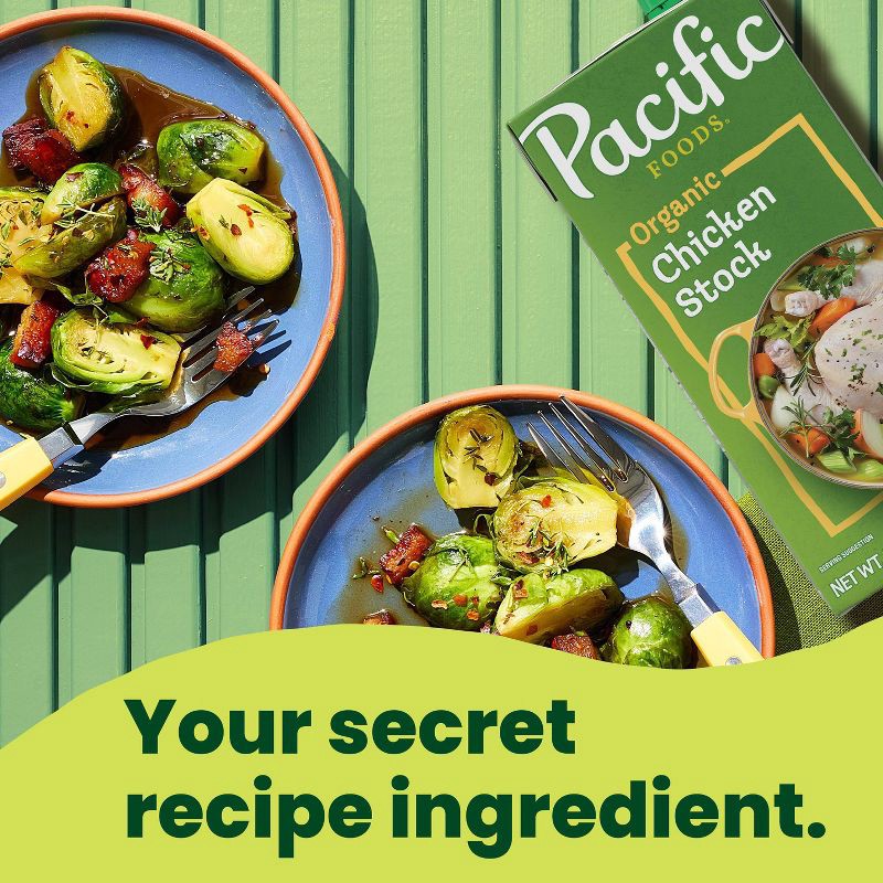 slide 3 of 10, Pacific Foods Organic Gluten Free Chicken Stock - 32oz, 32 oz