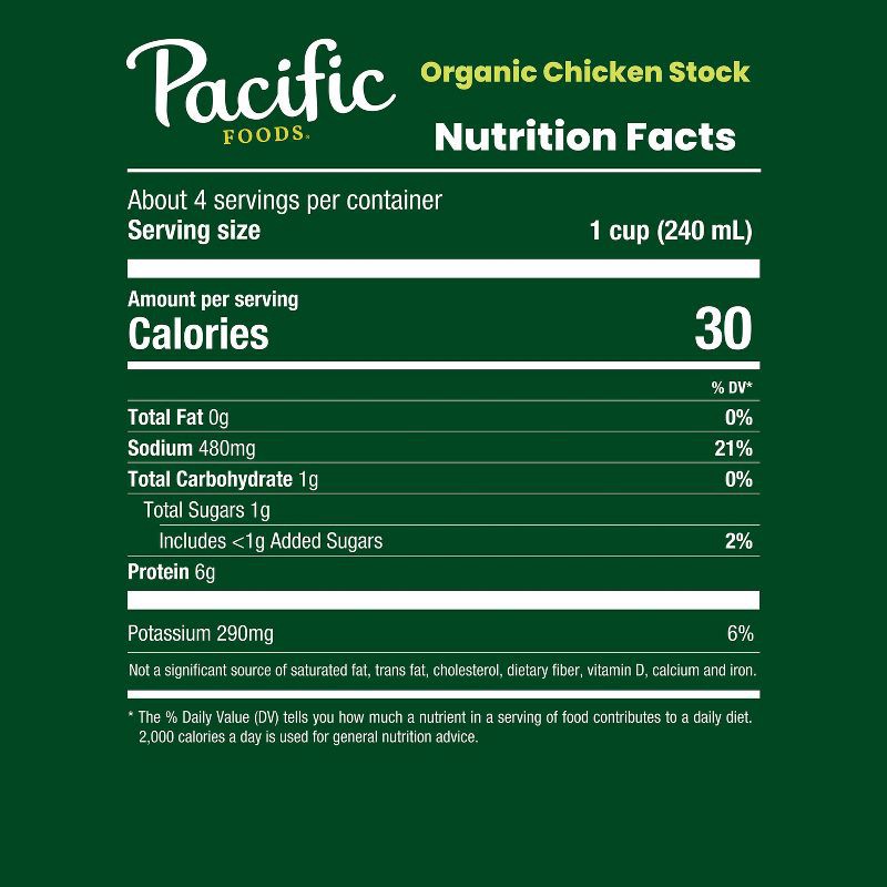slide 5 of 10, Pacific Foods Organic Gluten Free Chicken Stock - 32oz, 32 oz