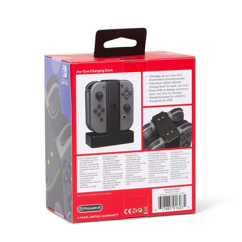 slide 7 of 7, PowerA Joy-Con Charging Dock for Nintendo Switch, 1 ct