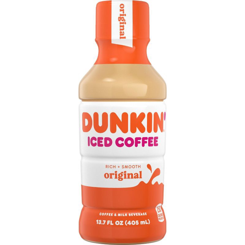 slide 2 of 10, Dunkin' Donuts RTD Dunkin Donuts Original - 13.7 fl oz Bottle, 13.7 fl oz