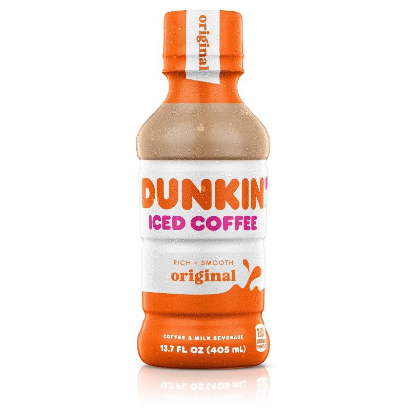 slide 3 of 10, Dunkin' Donuts RTD Dunkin Donuts Original - 13.7 fl oz Bottle, 13.7 fl oz