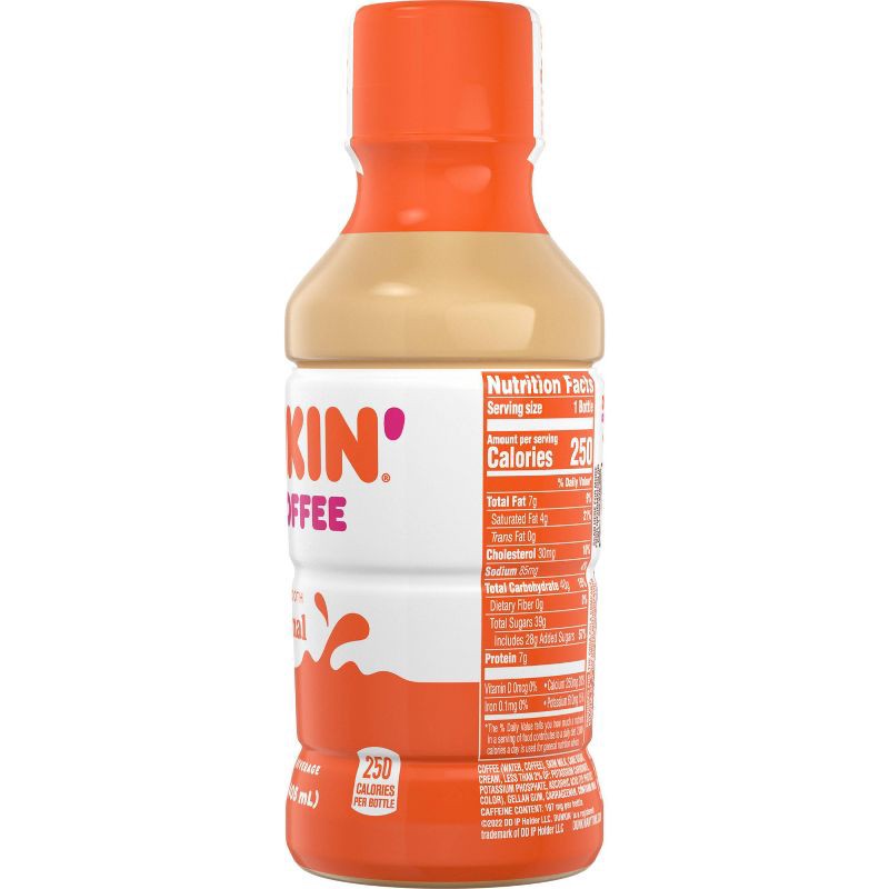 slide 6 of 10, Dunkin' Donuts RTD Dunkin Donuts Original - 13.7 fl oz Bottle, 13.7 fl oz