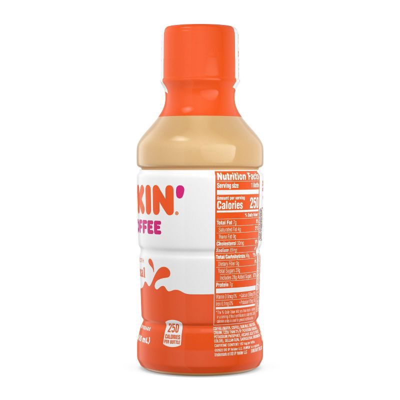 slide 7 of 10, Dunkin' Donuts RTD Dunkin Donuts Original - 13.7 fl oz Bottle, 13.7 fl oz