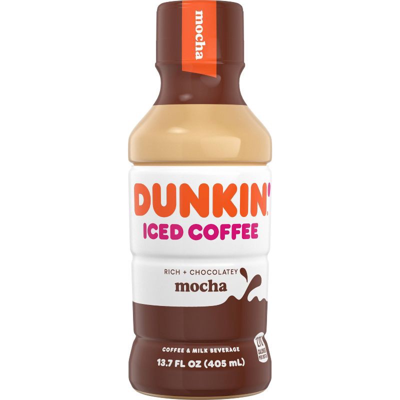 slide 2 of 11, Dunkin' Donuts RTD Dunkin Donuts Mocha - 13.7 fl oz Bottle, 13.7 fl oz