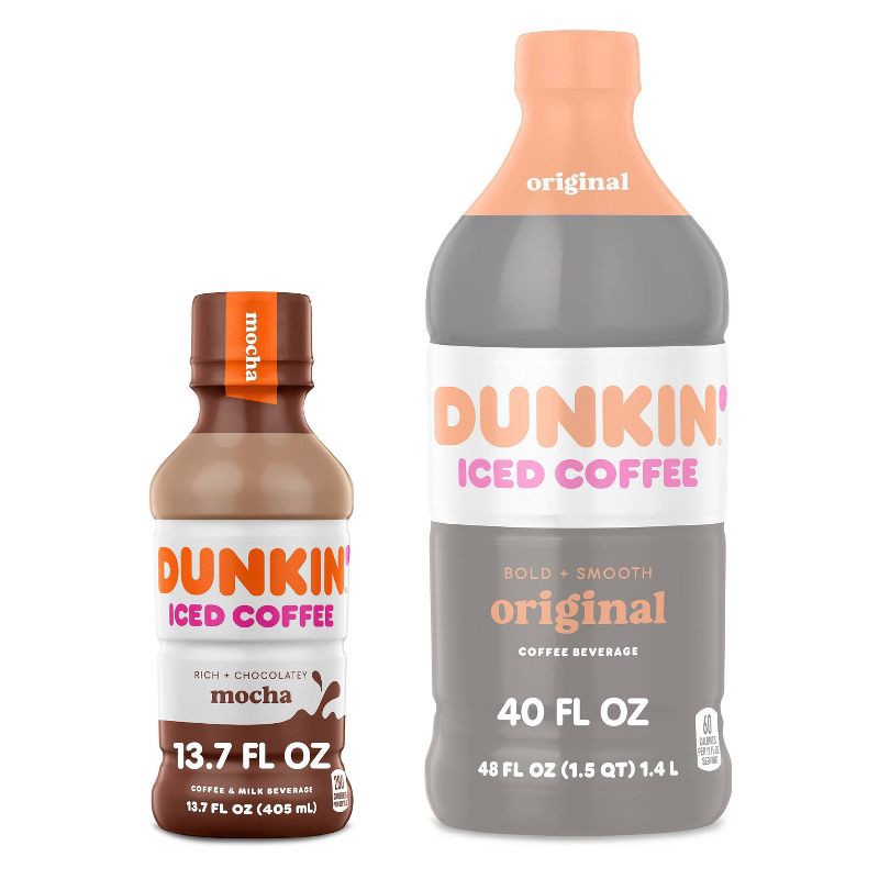 slide 11 of 11, Dunkin' Donuts RTD Dunkin Donuts Mocha - 13.7 fl oz Bottle, 13.7 fl oz