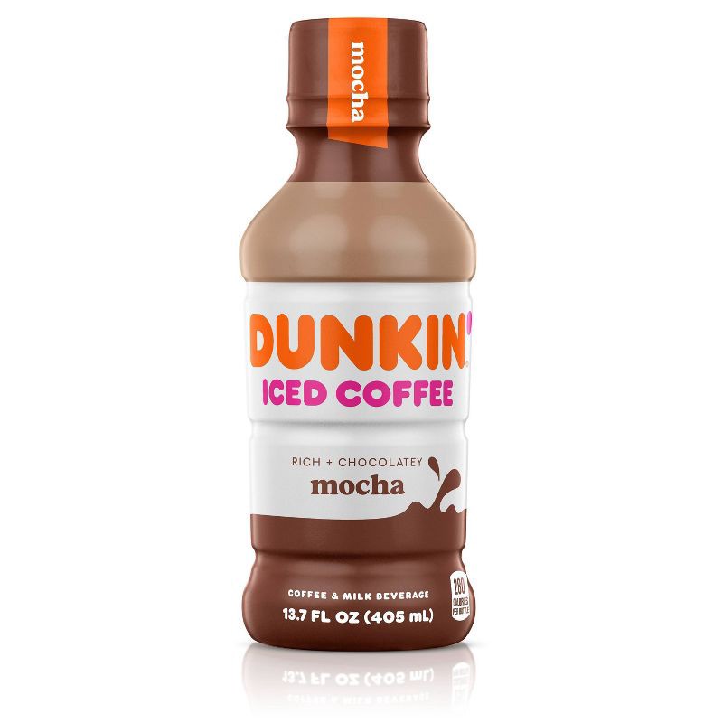 slide 1 of 11, Dunkin' Donuts RTD Dunkin Donuts Mocha - 13.7 fl oz Bottle, 13.7 fl oz