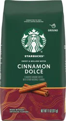 Starbucks Ground Coffee, Flavored Hot or Iced Coffee, Cinnamon Dolce, 11 oz ​
