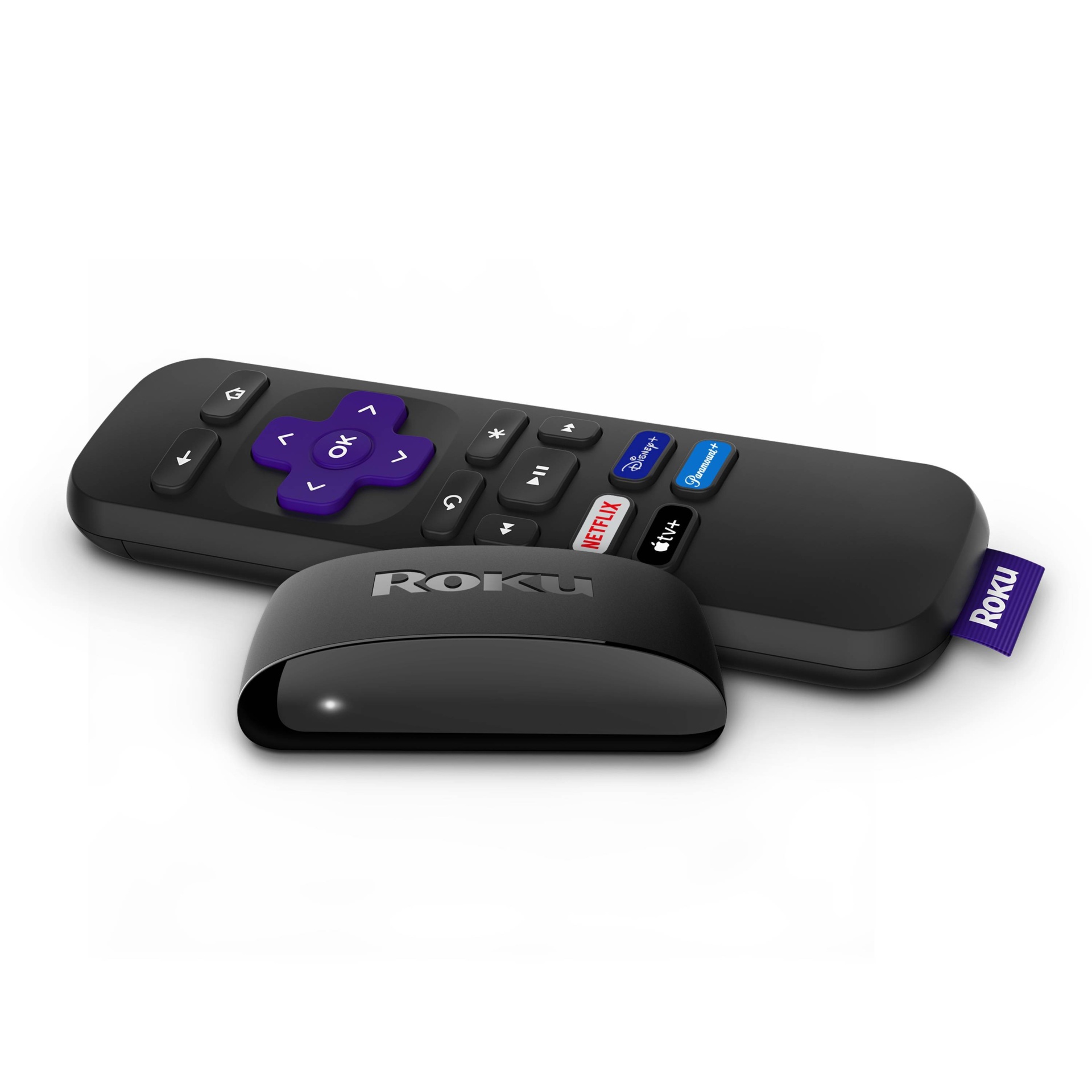 slide 1 of 7, Roku Express | HD Streaming Media Player with High Speed HDMI Cable and Simple Remote, 1 ct