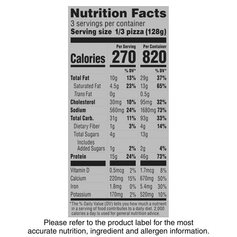 slide 7 of 10, California Pizza Kitchen Garlic Chicken Frozen Thin Crust Pizza - 13.5oz, 13.5 oz