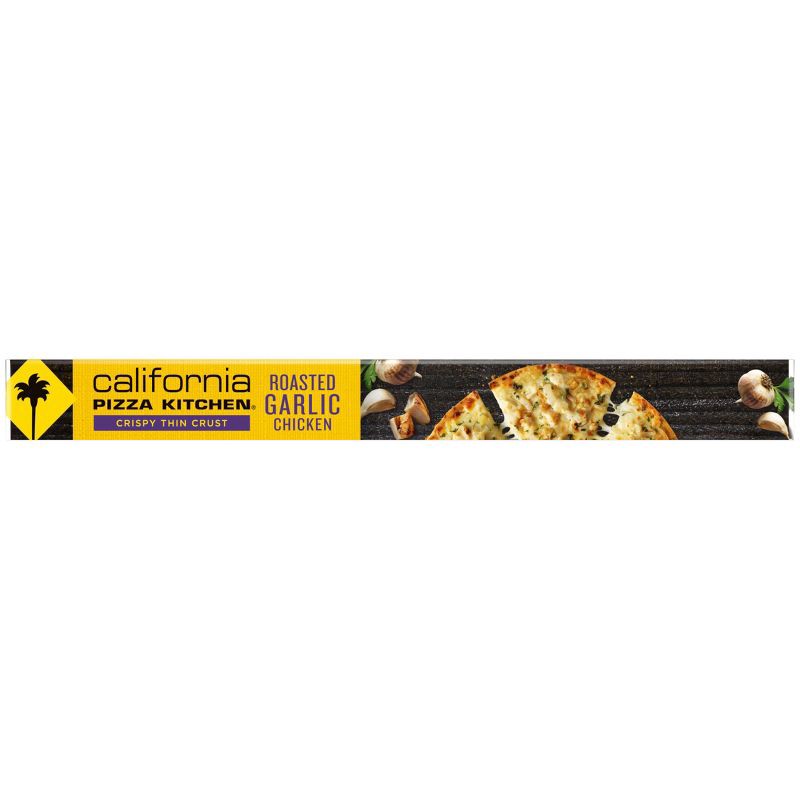 slide 8 of 10, California Pizza Kitchen Garlic Chicken Frozen Thin Crust Pizza - 13.5oz, 13.5 oz