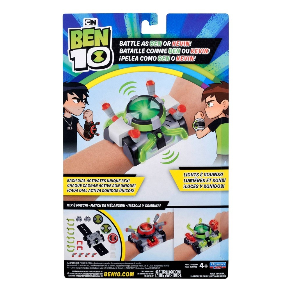 Ben 10 deluxe omnitrix role hot sale play watch