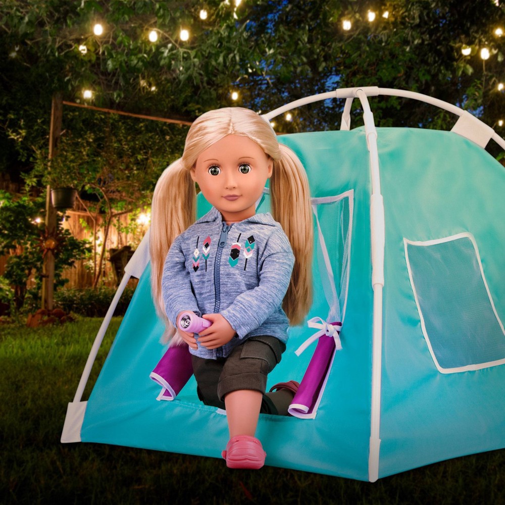 slide 2 of 4, Our Generation Camping Accessory Set for 18" Dolls - Happy Camper, 1 ct