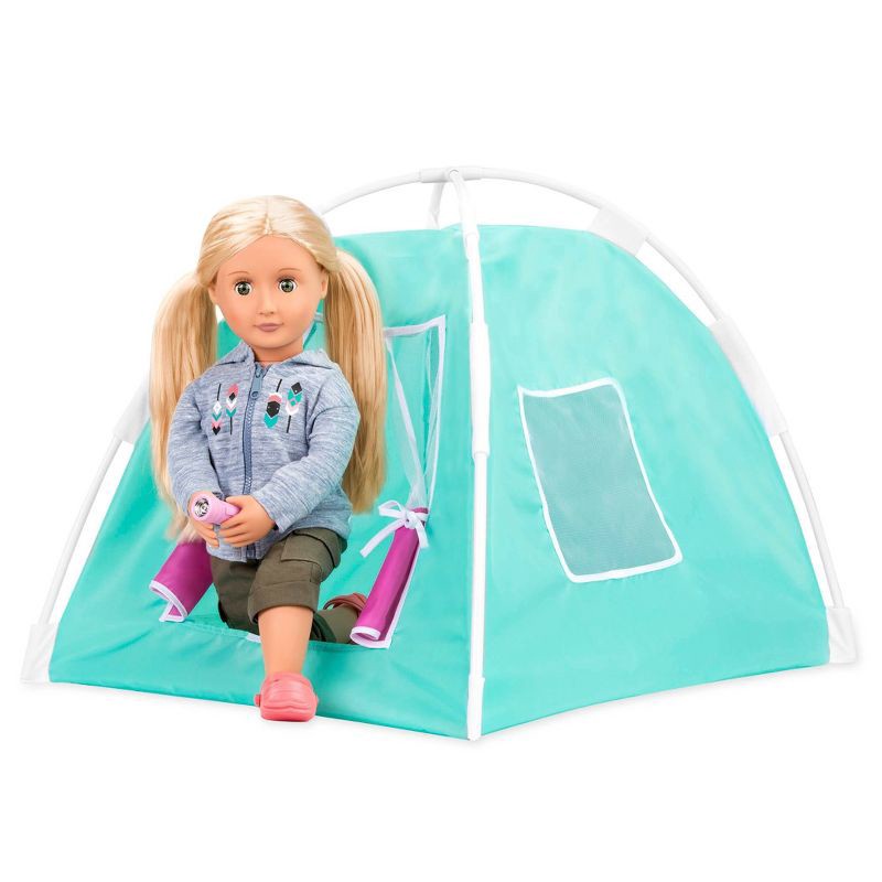 slide 4 of 6, Our Generation Camping Accessory Set for 18" Dolls - Happy Camper, 1 ct