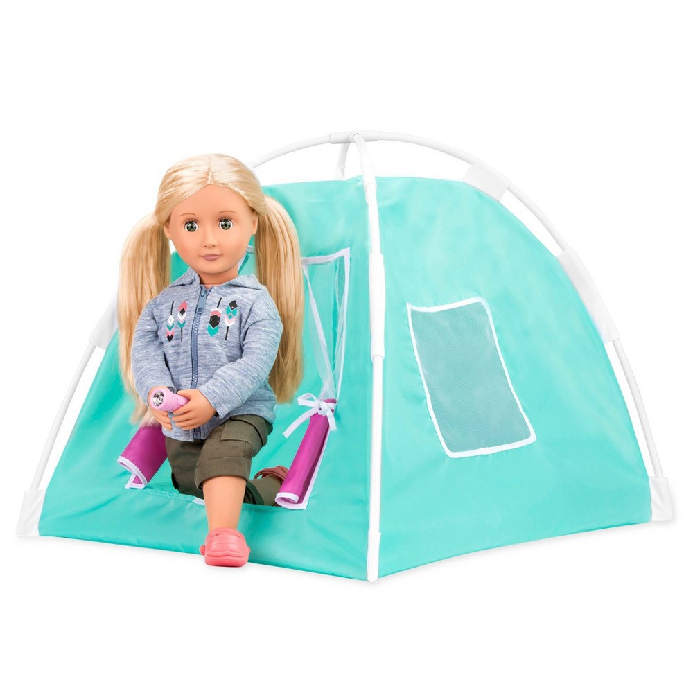 slide 4 of 4, Our Generation Camping Accessory Set for 18" Dolls - Happy Camper, 1 ct