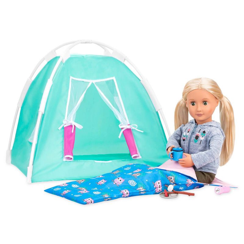 slide 5 of 6, Our Generation Camping Accessory Set for 18" Dolls - Happy Camper, 1 ct