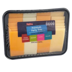 Hy-vee Premium Party Tray Natural Cheese Slices