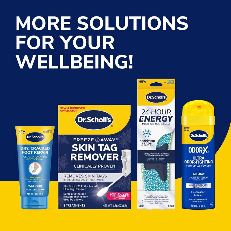 slide 4 of 12, Dr. Scholl's Cushy Comfort Insole - Unisex, 1 ct